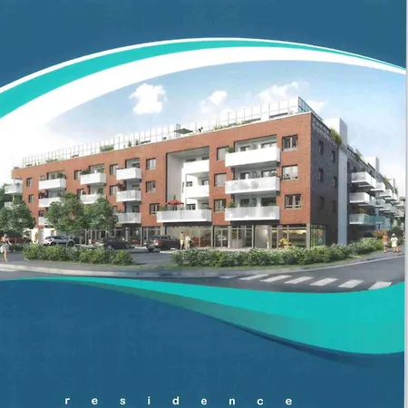 아파트 Chti Picard, 100m Terrasse 16 M2, Wifi Et Parking Berck